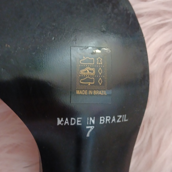 PRE-LOVED MIXX PEARL ANKLE STRAP OPEN TOE STILETTO SANDALS-7 - Picture 8 of 8